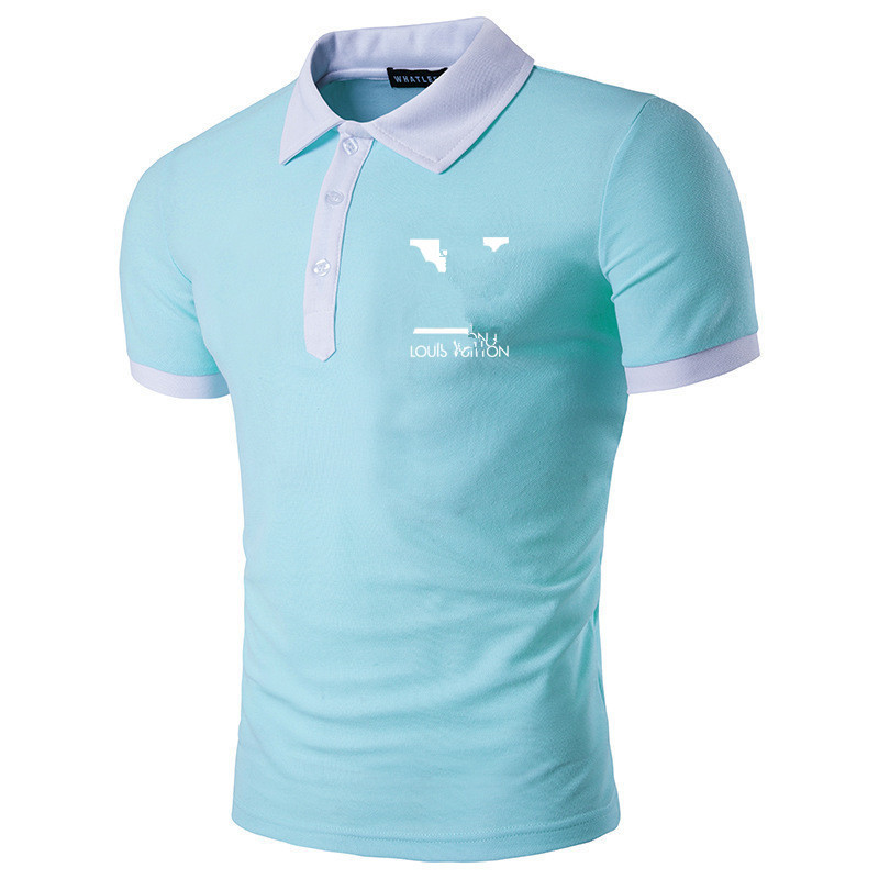 New Polo Shirt Summer High Quality Men Polos Short Sleeve Summer Casual Cotton Mens Polo Shirts Size M, Yellow-black logo
New Polo Shirt Summer High Quality Men Polos Short Sleeve Summer Casual Cotton Mens Polo Shirts Size M, Yellow-black logo