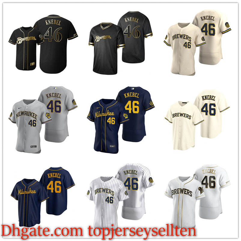 Milwaukee Brewers MEN WOMEN YOUTH 46 Corey Knebel Authentic 2020 Road baseball Jersey, Black
Milwaukee Brewers MEN WOMEN YOUTH 46 Corey Knebel Authentic 2020 Road baseball Jersey, Black