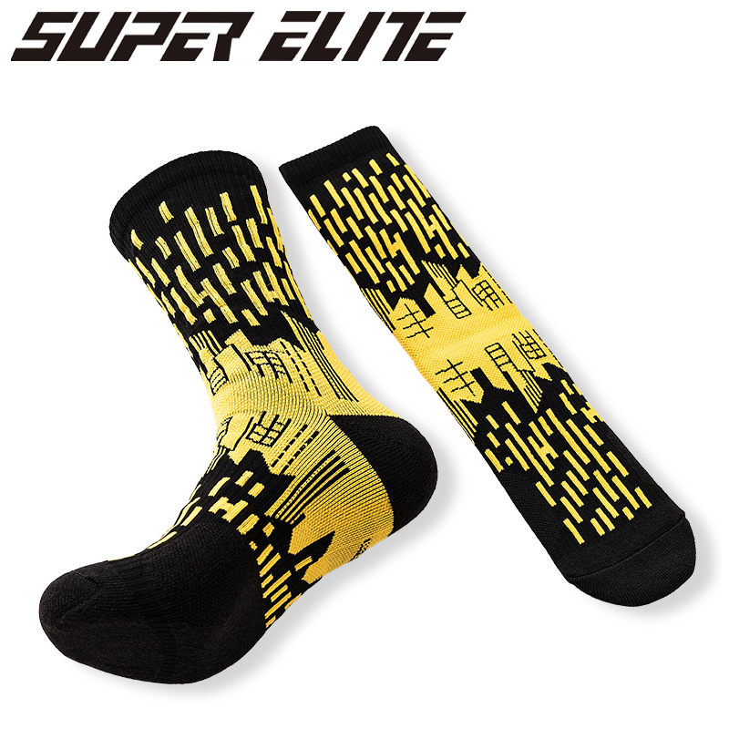 YF Instagram style matching color basketball socks elite thick sports socks non-slip durable skateboard towel, Black
YF Instagram style matching color basketball socks elite thick sports socks non-slip durable skateboard towel, Black