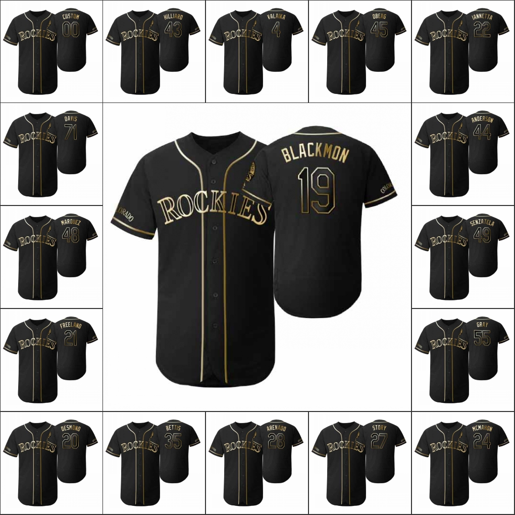 Colorado Rockies Men #19 Charlie Blackmon 28 Nolan Arenado 27 Trevor Story Women Youth Golden Edition Flex Base Custom Jersey
Colorado Rockies Men #19 Charlie Blackmon 28 Nolan Arenado 27 Trevor Story Women Youth Golden Edition Flex Base Custom Jersey