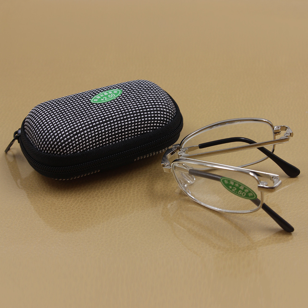 Unisex Foldable Folding Reading Glasses Easy Small Carrying Case Men Women Metal glass frame telephoto glasses presbyopic glasses 066
Unisex Foldable Folding Reading Glasses Easy Small Carrying Case Men Women Metal glass frame telephoto glasses presbyopic glasses 066