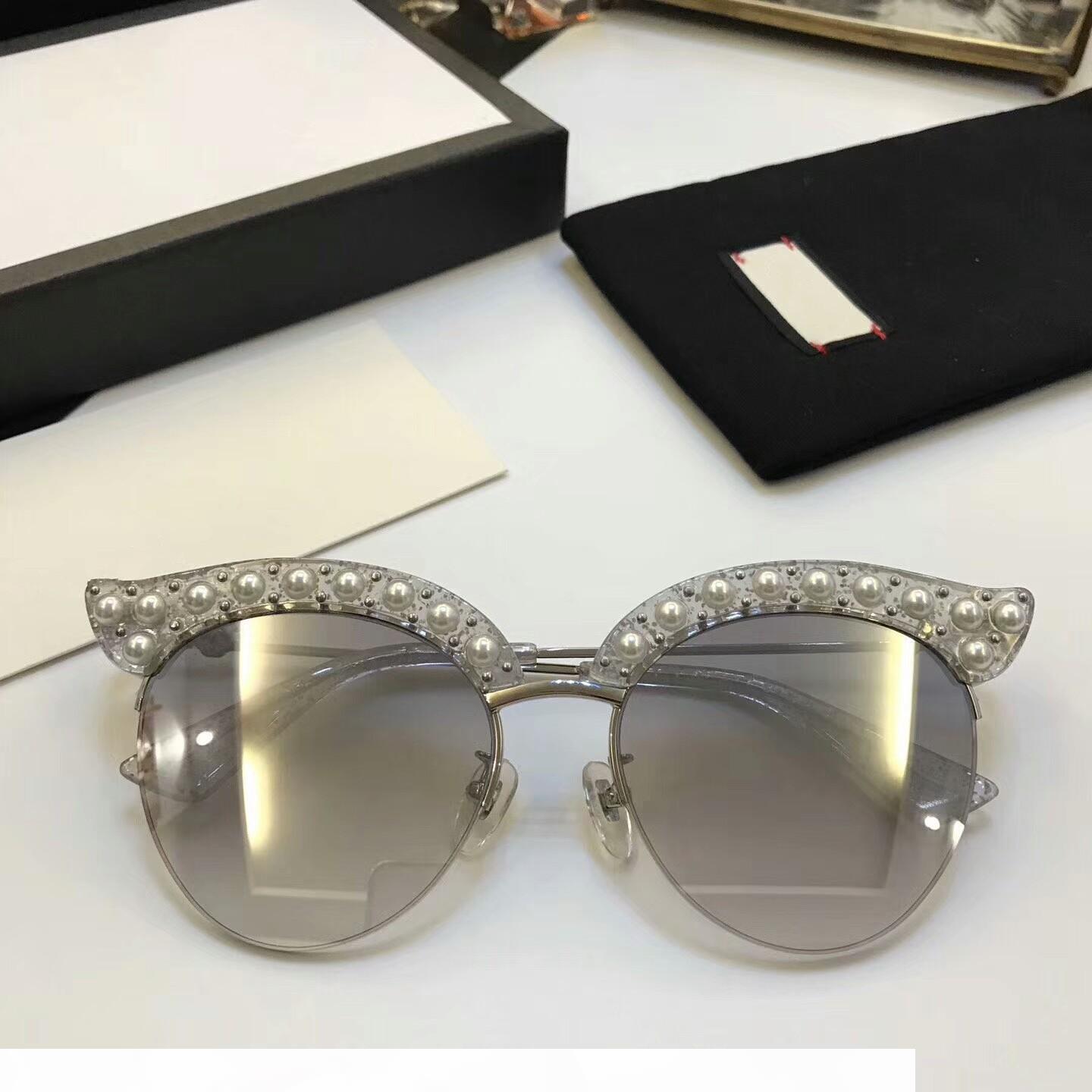 2020 New fashion sunglasses G0212 Charming sexy cat eye pearl rivets fashion women sunglasses for women womens sunglasses with box
2020 New fashion sunglasses G0212 Charming sexy cat eye pearl rivets fashion women sunglasses for women womens sunglasses with box