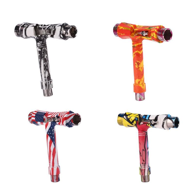Outdoor T-Shaped Patterned Scooter Scooter T-Shaped Tool Skate Skate Tools Mounting Skateboard, Clt-01 hip-hop
Outdoor T-Shaped Patterned Scooter Scooter T-Shaped Tool Skate Skate Tools Mounting Skateboard, Clt-01 hip-hop