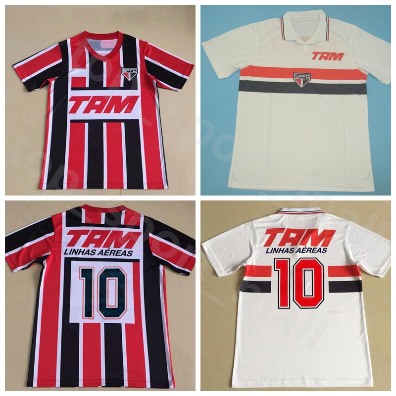 1993 1994 Soccer Vintage Sao Paulo Retro Jersey Men 10 LINHAS AEREAS Red White Brazilian club Camisas Football Shirt Kits Custom Name Number
1993 1994 Soccer Vintage Sao Paulo Retro Jersey Men 10 LINHAS AEREAS Red White Brazilian club Camisas Football Shirt Kits Custom Name Number