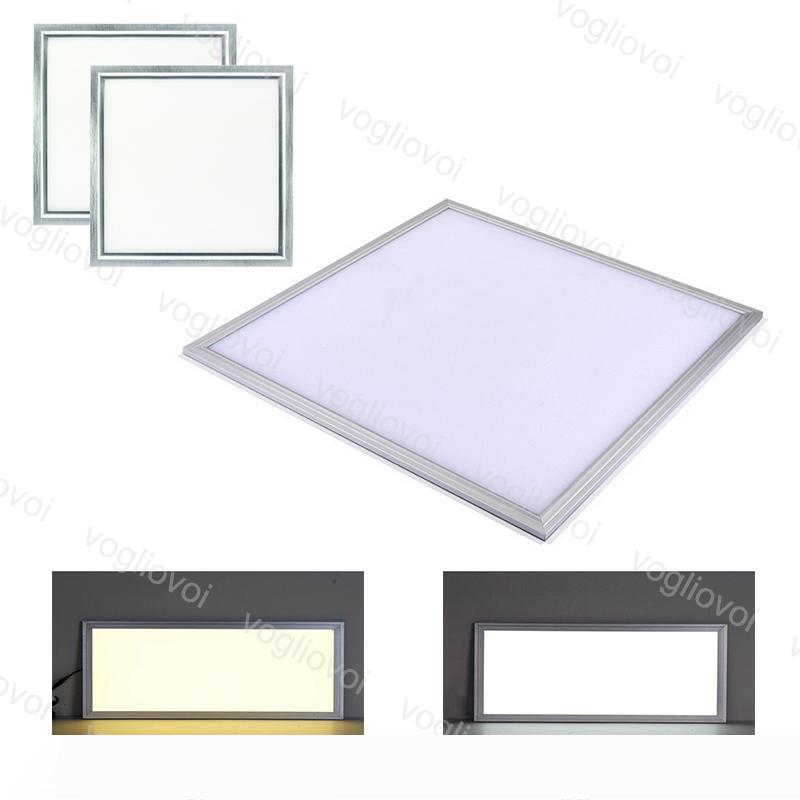 LED Panel Light Acrylic 36W 300X300 300X600 600X600mm Indoor Ceiling Lamp Side Emitting SMD2835 85-265V For Kitchen Bathroom Office DHL