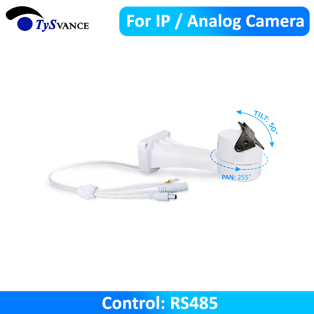 

CCTV Bracket PTZ Electrical Rotating RS485 Connection Pan Tilt Rotation Motor Built-in For IP Analog Camera Accessories Mount