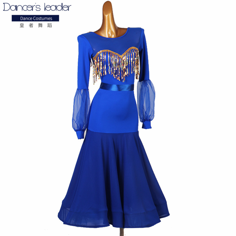 Elegant classical ballroom dance dresses women ballroom dancing clothes Competition standard dance dress waltz foxtrot, Royal blue
Elegant classical ballroom dance dresses women ballroom dancing clothes Competition standard dance dress waltz foxtrot, Royal blue