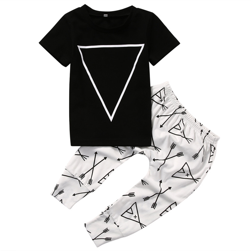 Emmababy Baby Boys Clothing Set Black T Shirt Top + Printed Pants 0-24M Newborn Infant Toddler Spring Autumn Casual Outfit Set
Emmababy Baby Boys Clothing Set Black T Shirt Top + Printed Pants 0-24M Newborn Infant Toddler Spring Autumn Casual Outfit Set
