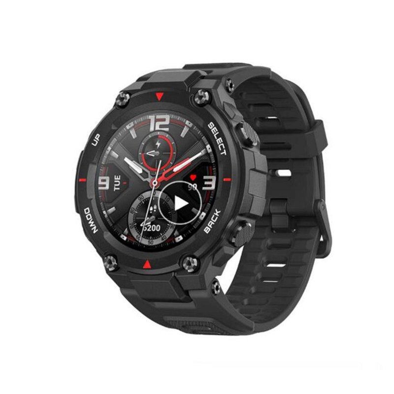 Global Black Amazfit CES T-rex Smartwatch Control Music 5ATM Smart Watch GPS/GLONASS 20 Days Battery Life MIL-STD Smartwatches for Android
Global Black Amazfit CES T-rex Smartwatch Control Music 5ATM Smart Watch GPS/GLONASS 20 Days Battery Life MIL-STD Smartwatches for Android