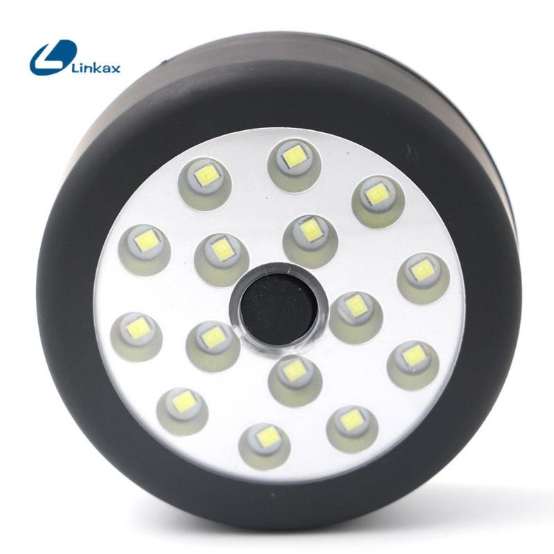 Mini Portable LED Night Light 15 LED Torch Lantern Work Light Camping Lamp with Built-in Magnet Hook
Mini Portable LED Night Light 15 LED Torch Lantern Work Light Camping Lamp with Built-in Magnet Hook