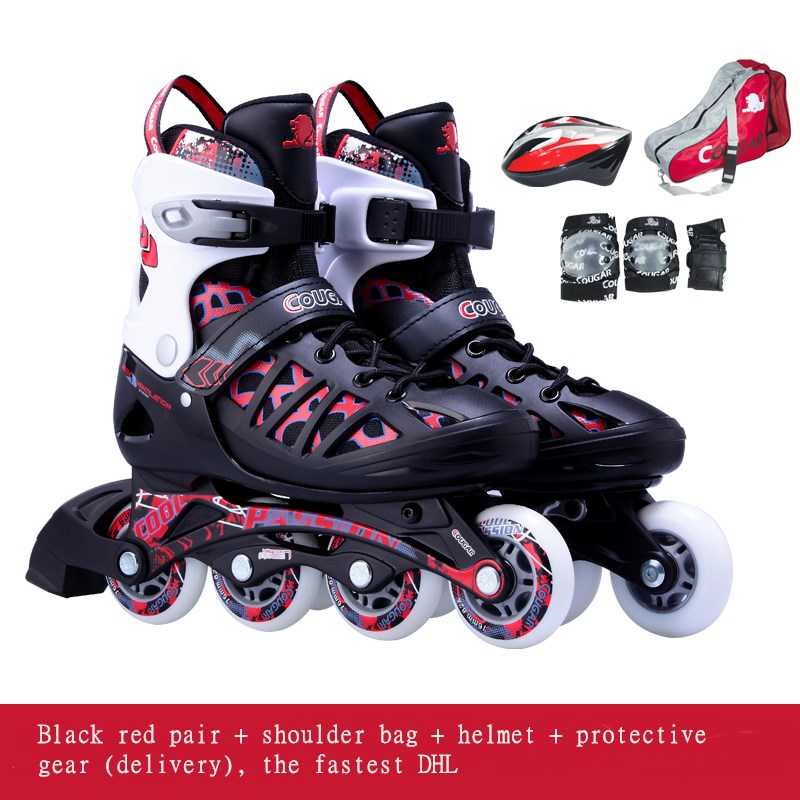 Junior straight roller skates skating shoes adult male and female roller skating shoes college student beginners, Mzs308n-1
Junior straight roller skates skating shoes adult male and female roller skating shoes college student beginners, Mzs308n-1