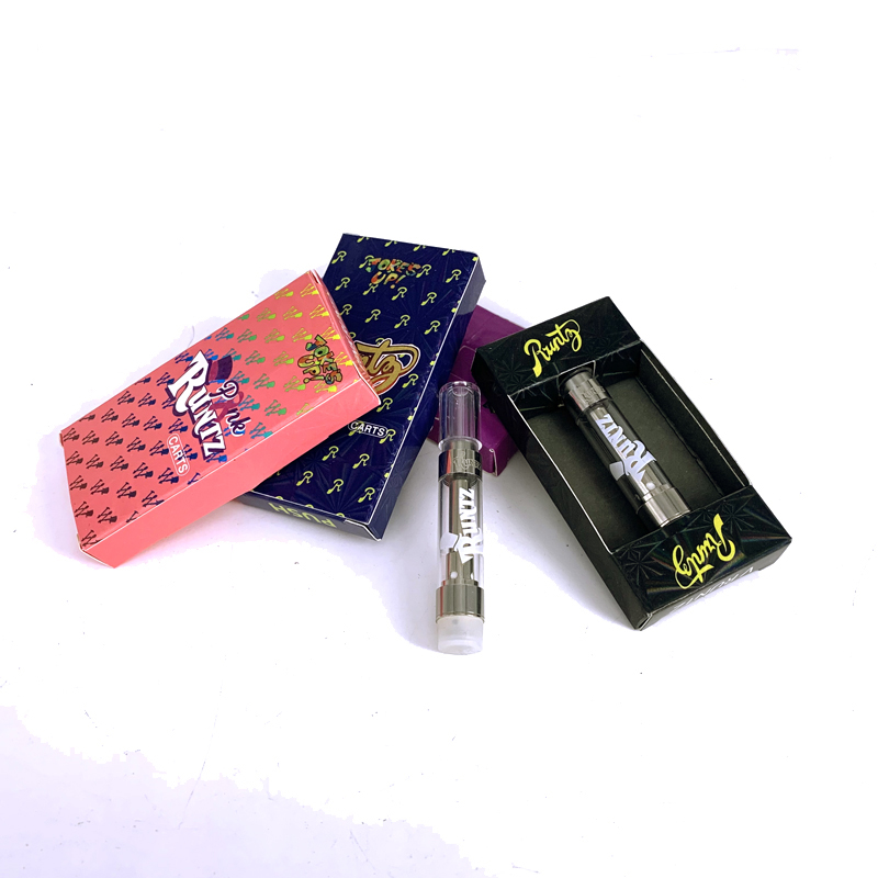 Runtz Packaging Empty Vape Cartridges 1000mg 800mg Tank ecig Ceramic Coil press on mouthpiece 510 Vaporizer Carts Thick Oil E Cigarettes
Runtz Packaging Empty Vape Cartridges 1000mg 800mg Tank ecig Ceramic Coil press on mouthpiece 510 Vaporizer Carts Thick Oil E Cigarettes