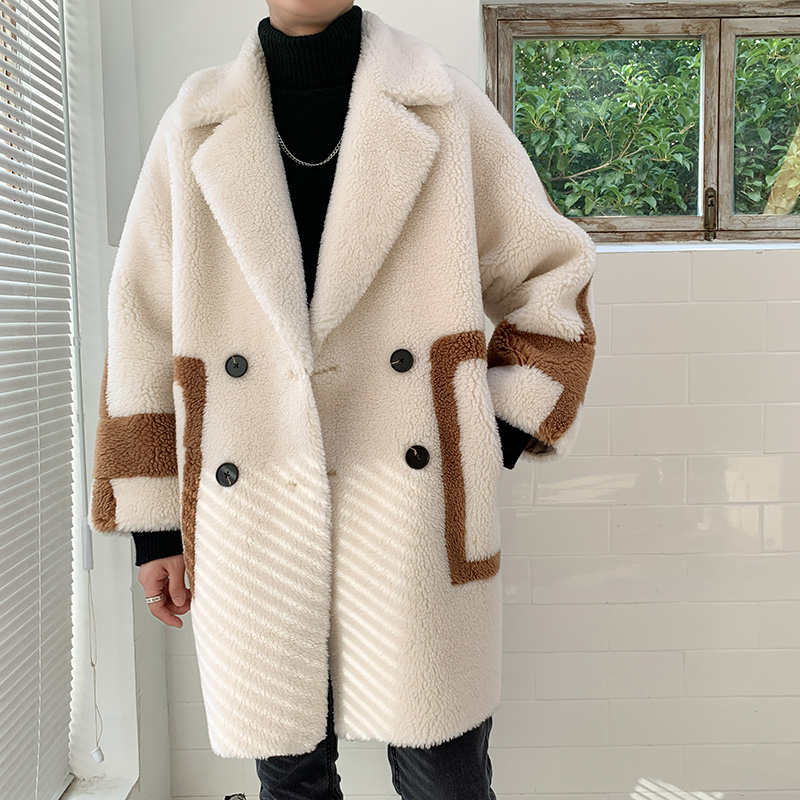 Men Winter Loose Casual Faux Fur Thick Cotton Padded Long Jacket Women Male Streetwear Vintage Couple Trench Coat Overcoat, Black
Men Winter Loose Casual Faux Fur Thick Cotton Padded Long Jacket Women Male Streetwear Vintage Couple Trench Coat Overcoat, Black