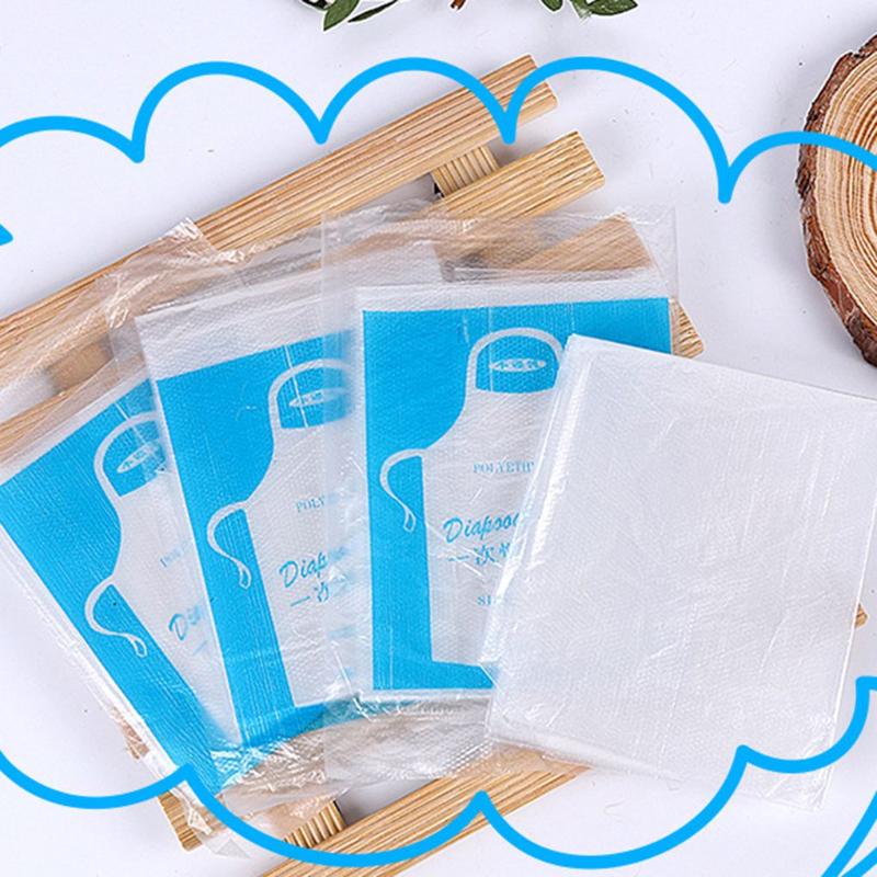 New 100pcs Disposable Apron Clear Bib Transparent Waterproof Anti Dust Plastic Cooking Painting Sleeveless Supplies 60x95cm
New 100pcs Disposable Apron Clear Bib Transparent Waterproof Anti Dust Plastic Cooking Painting Sleeveless Supplies 60x95cm