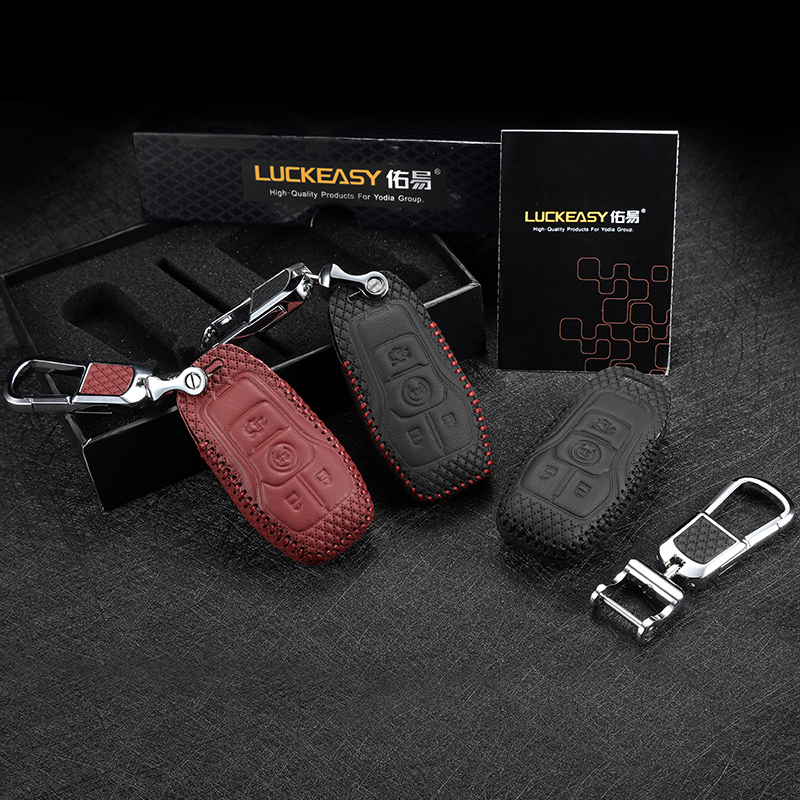 for ford F150 2016 mustang 2015 2017 lincoln MKC MKZ 2016 2014 MKX 2015 leather car key case key3, Black
for ford F150 2016 mustang 2015 2017 lincoln MKC MKZ 2016 2014 MKX 2015 leather car key case key3, Black