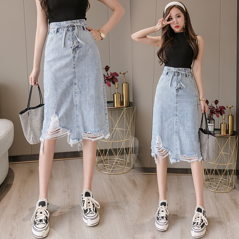 Womens Skirt Vintage Clothes Ripped Denim Long Skirts Blue Harajuku Summer High Waist Streetwear 2020 flowy Fashion Spring, 8620x
Womens Skirt Vintage Clothes Ripped Denim Long Skirts Blue Harajuku Summer High Waist Streetwear 2020 flowy Fashion Spring, 8620x