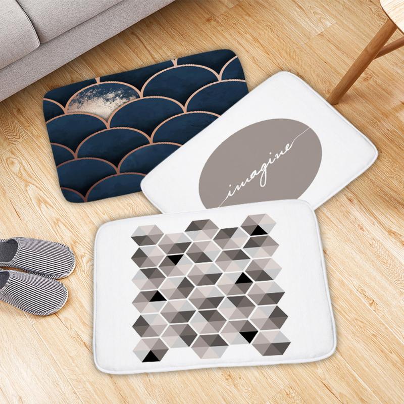 1PCS Nordic Simple Kitchen Mat Anti-slip Modern Area Rugs Living Room Geometric Bathroom Carpet Doormat Bath Mat In The Hallway, Dd9-13
1PCS Nordic Simple Kitchen Mat Anti-slip Modern Area Rugs Living Room Geometric Bathroom Carpet Doormat Bath Mat In The Hallway, Dd9-13