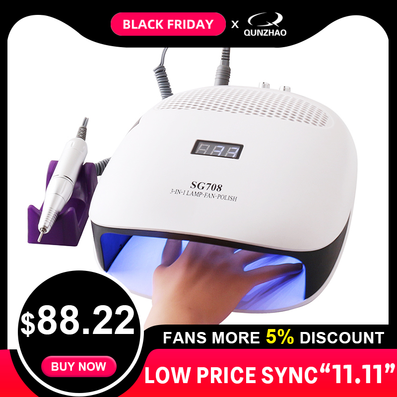 3 IN 1 Multifunctional Nail Dryer Dust Vacuum Cleaner Electric Nail File Manicure with 36 Pcs LED Light Professional Art, As like picture show
3 IN 1 Multifunctional Nail Dryer Dust Vacuum Cleaner Electric Nail File Manicure with 36 Pcs LED Light Professional Art, As like picture show