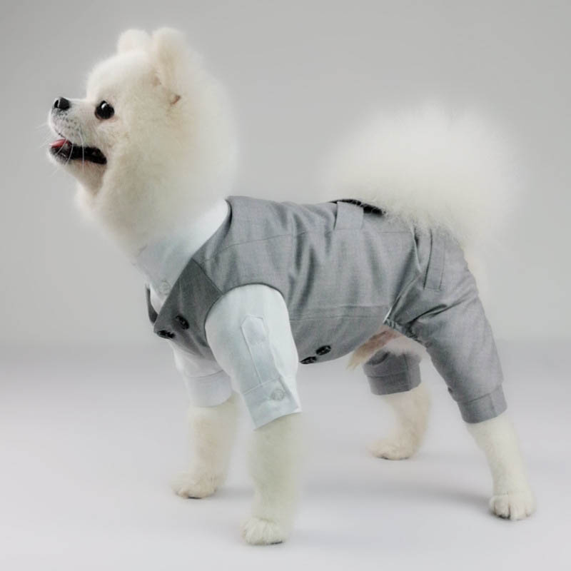Pet Wedding Clothes Formal Dog Coat Jacket Dog Wedding Party Costume High Quality Clothes For Small Dogs Pet Clothing Ropa Perro