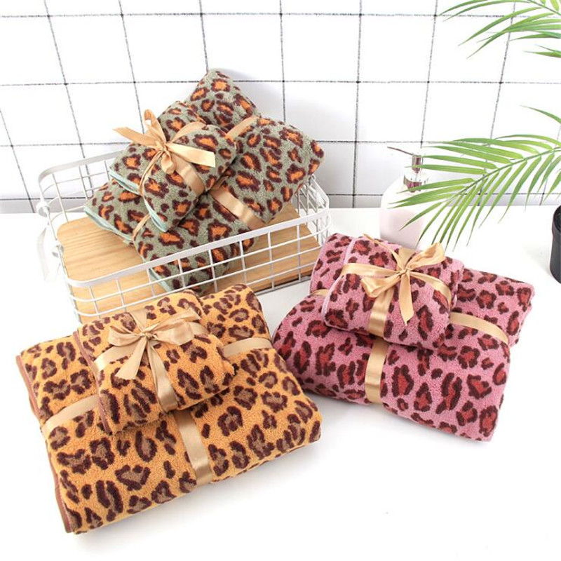 Leopard-print Coral fleece Fast Absorbing Water Bath Towels 1pc Bath Towel+1pc Face Towel Set Microfibre Towels Bathroom, As picture
Leopard-print Coral fleece Fast Absorbing Water Bath Towels 1pc Bath Towel+1pc Face Towel Set Microfibre Towels Bathroom, As picture