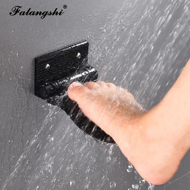 Shower Footstool Space Aluminium Black/Silver Foldable Wall Mounted Shower Foot Rest Bathroom Rest Pedestal Hardware WB201
Shower Footstool Space Aluminium Black/Silver Foldable Wall Mounted Shower Foot Rest Bathroom Rest Pedestal Hardware WB201