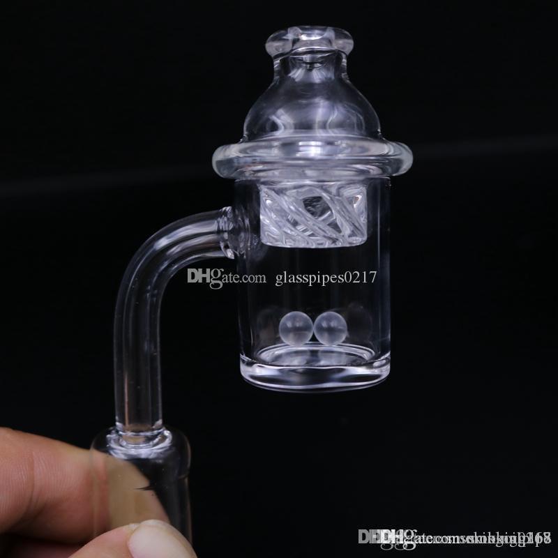 Cheapest Quartz Banger Nail with Spinning Carb Cap and 2 Terp Pearl Female Male 10mm 14mm 18mm For Glass Bongs drop shipping
Cheapest Quartz Banger Nail with Spinning Carb Cap and 2 Terp Pearl Female Male 10mm 14mm 18mm For Glass Bongs drop shipping