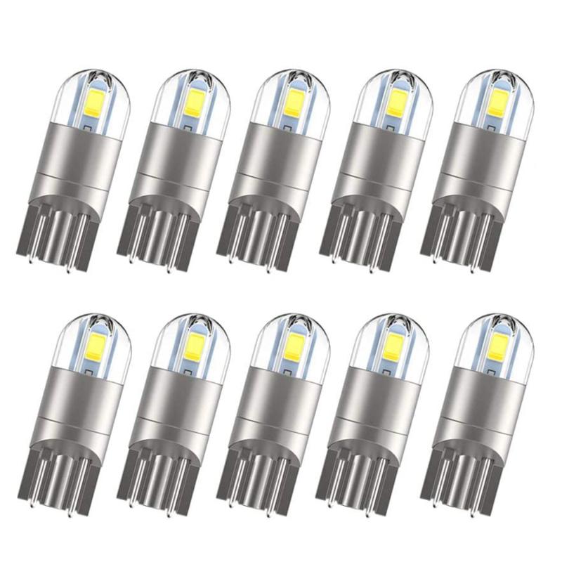10pcs T10 LED Car Light 2 SMD 3030 Marker Lamp W5W WY5W 192 501 2SMD Tail Side Bulb Wedge Parking Dome Light Canbus Auto Styling 
10pcs T10 LED Car Light 2 SMD 3030 Marker Lamp W5W WY5W 192 501 2SMD Tail Side Bulb Wedge Parking Dome Light Canbus Auto Styling