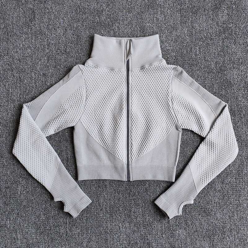 Yoga-Top Vital Seamless Yoga Shirt Women Fitness Zipper Long Sleeve Workout Tops Gym Clothes Sportswear Running T-shirts, White
Yoga-Top Vital Seamless Yoga Shirt Women Fitness Zipper Long Sleeve Workout Tops Gym Clothes Sportswear Running T-shirts, White