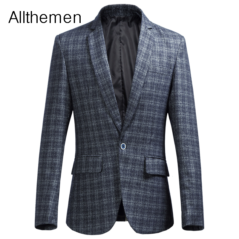 Allthemen Men Suit Blazer Mens Full Sleeve Fashion Jacket Slim Fit Casual Plaid Jackets Men Blazer Single Button Male Suit, As shown
Allthemen Men Suit Blazer Mens Full Sleeve Fashion Jacket Slim Fit Casual Plaid Jackets Men Blazer Single Button Male Suit, As shown