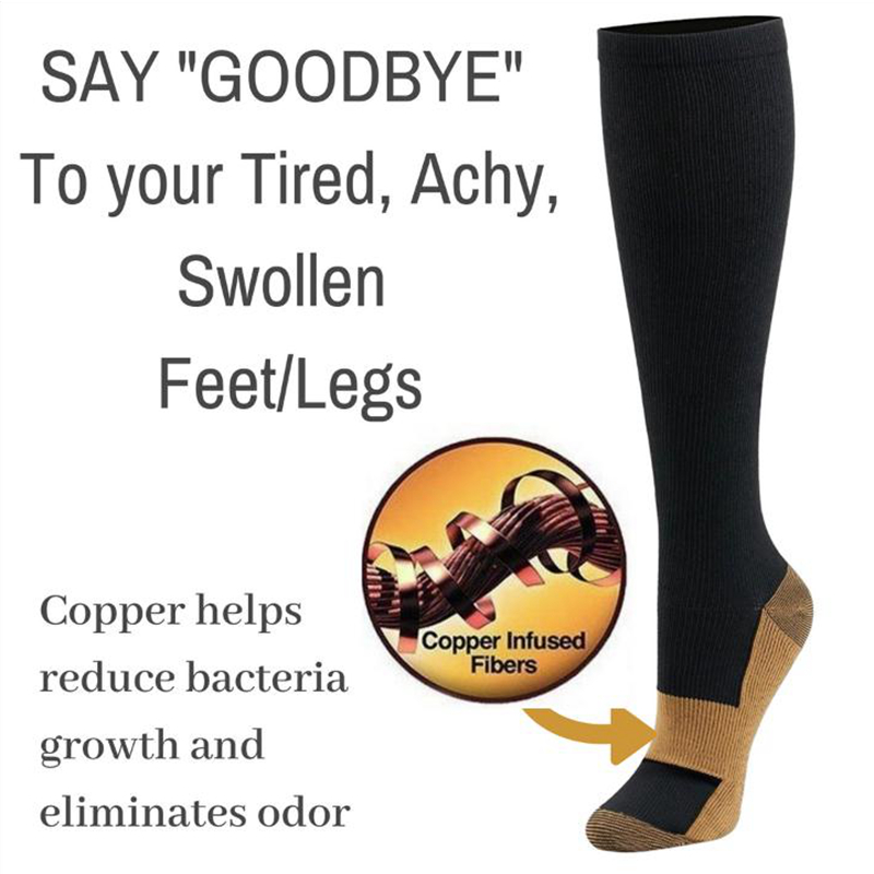Men's Socks Men Crew Copper Fiber Long Compression Pressure Stockings Outdoor Sports High Custom 15-20mmHg, Beige
Men's Socks Men Crew Copper Fiber Long Compression Pressure Stockings Outdoor Sports High Custom 15-20mmHg, Beige