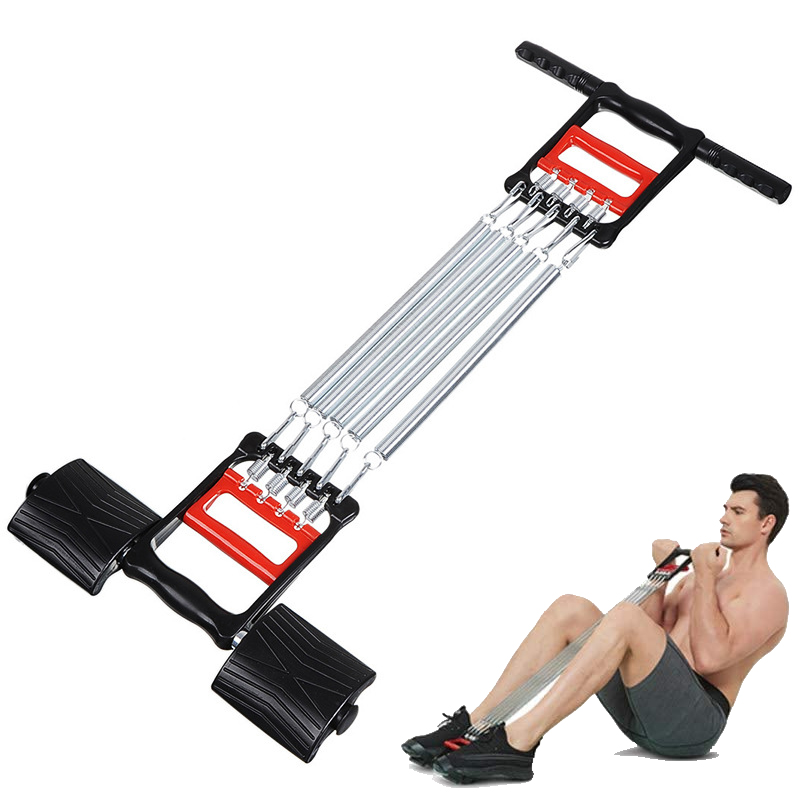 Stainless Steel Chest Developer Expander Tension Puller Muscles Exercise Workout Equipment Hand Gripper Pull-Up Bar For Home Gym
Stainless Steel Chest Developer Expander Tension Puller Muscles Exercise Workout Equipment Hand Gripper Pull-Up Bar For Home Gym