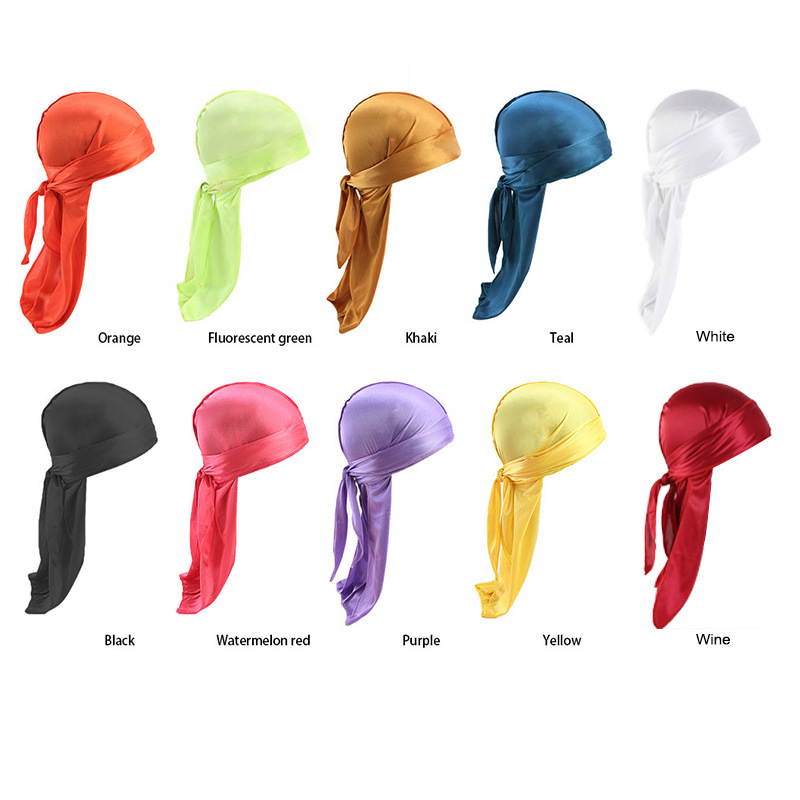 Men Women Silky Bandana Turban Hip Hop Long tail Pirate Hat Headband Headwear Outdoor Sports Hair Accessories, Mixed color
Men Women Silky Bandana Turban Hip Hop Long tail Pirate Hat Headband Headwear Outdoor Sports Hair Accessories, Mixed color