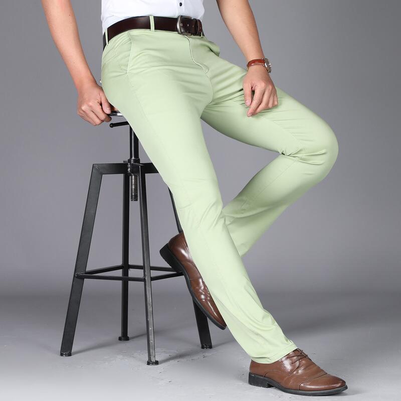 Pants Trousers Pantalones Dress Suit Office Formal For Men Male Business Long Cotton Man Casual Social Party Mencasual