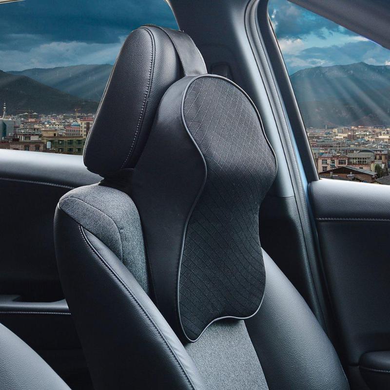 Car Headrest Pillow Universal Memory Foam Head Neck Rest Pillow Cushion Black/Beige Interior Accessories
Car Headrest Pillow Universal Memory Foam Head Neck Rest Pillow Cushion Black/Beige Interior Accessories