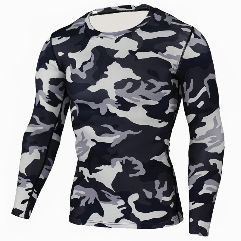 New Camouflage T Shirt Bodybuilding Tights Fitness Men Quick Dry Camo Long Sleeve T Shirts Training Compression Shirt, Kc01
New Camouflage T Shirt Bodybuilding Tights Fitness Men Quick Dry Camo Long Sleeve T Shirts Training Compression Shirt, Kc01