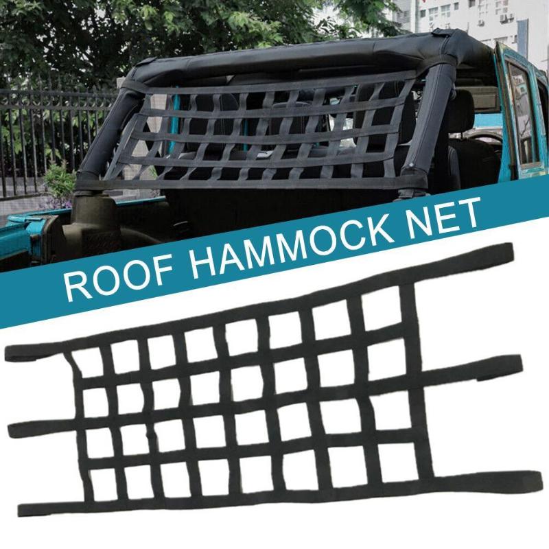 Multifunction Roof Car Rack Hammock Net Protective Net Heavy Duty Cargo Cover For Wranlger TJ JK JL 1997-2020
Multifunction Roof Car Rack Hammock Net Protective Net Heavy Duty Cargo Cover For Wranlger TJ JK JL 1997-2020