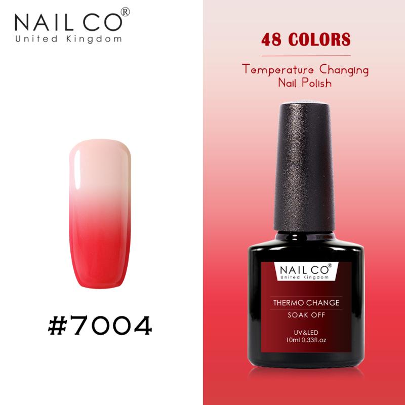 NAILCO 10ml Temperature Changing Gel Nail Polish Vernis DIY Design Nail Art Top Color Paint Glitter Decoration Makeup Manicure, 7007
NAILCO 10ml Temperature Changing Gel Nail Polish Vernis DIY Design Nail Art Top Color Paint Glitter Decoration Makeup Manicure, 7007