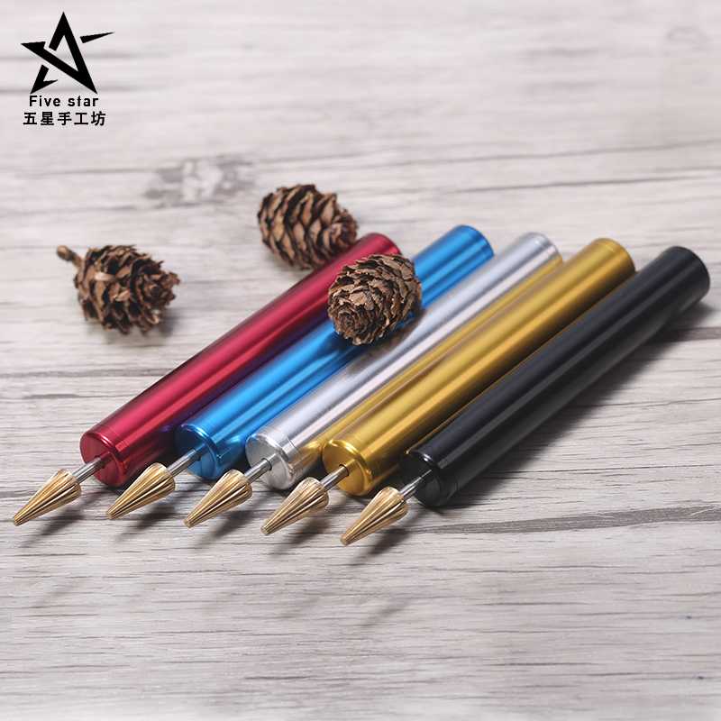 The Edge Artifact DIY Pen Oil Tanning Leather TOOLS Processing Copper Metal Color Edge
The Edge Artifact DIY Pen Oil Tanning Leather TOOLS Processing Copper Metal Color Edge