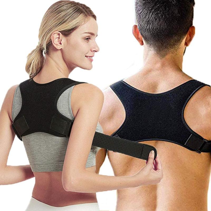 Back Support Posture Corrector Adjustable Fracture Children/Men/women Clavicle Spine Shoulder Correction Brace Belt Strap, Black
Back Support Posture Corrector Adjustable Fracture Children/Men/women Clavicle Spine Shoulder Correction Brace Belt Strap, Black