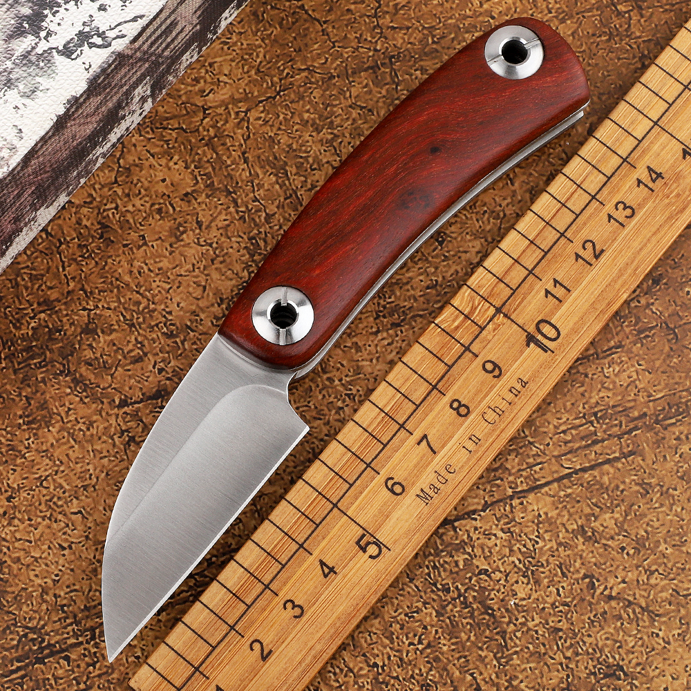 

Razor Folding Knife D2 Blade Rosewood Handle Tactical Survival Pocket Knife Outdoor Camping Hunting Knives Multi EDC Tools
