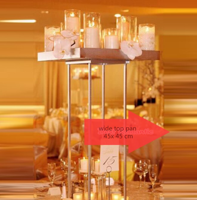 geometric iron crafts stand road lead stage flower stand candle rack wedding decoration big cake dessert table wedding centerpieces props