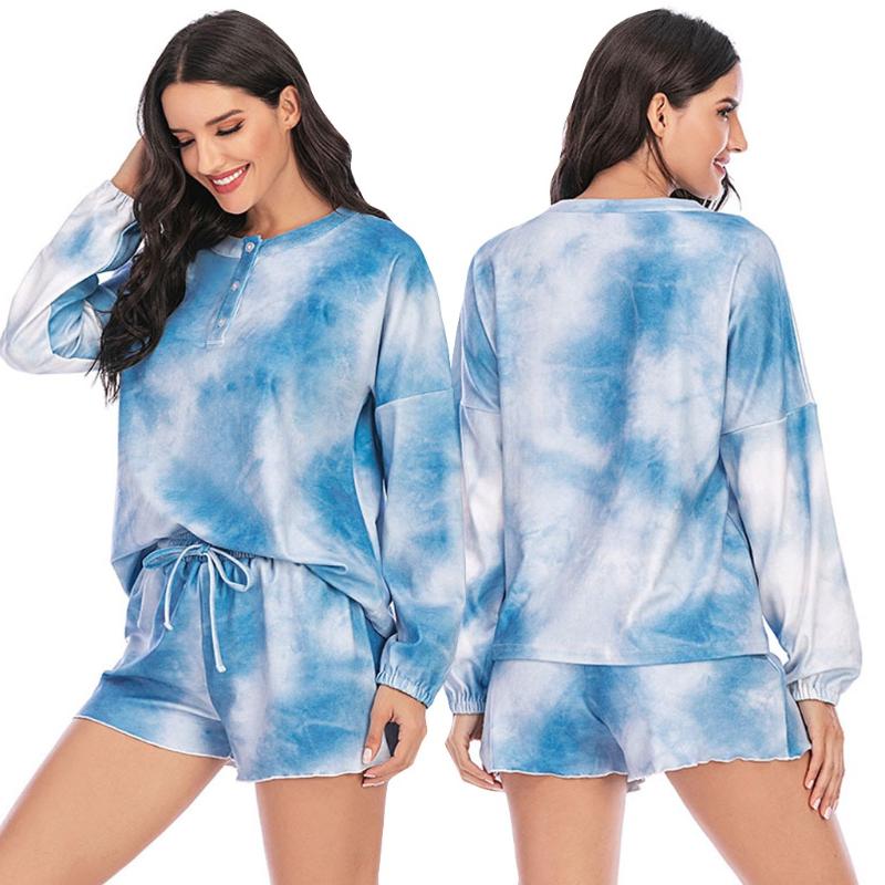 Conjuntos De Mujer Women' Costumes Long Sleeve O-Neck Tees Top Femal T-Shirt Loose Nightshirt Tops Casual Blouses Pants Set, Blue
Conjuntos De Mujer Women' Costumes Long Sleeve O-Neck Tees Top Femal T-Shirt Loose Nightshirt Tops Casual Blouses Pants Set, Blue