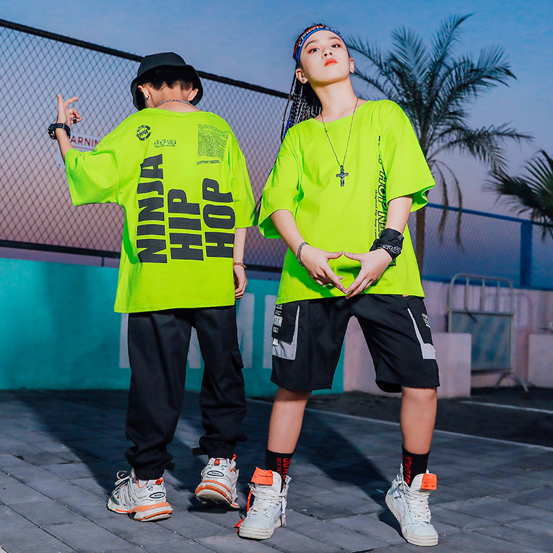 Ropa Hip Hop Dance Kids Clothes Green Sweatshirt Loose Street Dancing Outfit Black Hip Hop Pants Boys American Clothing BL4287, Short pant
Ropa Hip Hop Dance Kids Clothes Green Sweatshirt Loose Street Dancing Outfit Black Hip Hop Pants Boys American Clothing BL4287, Short pant