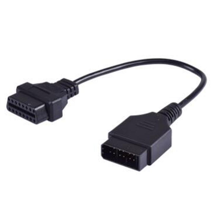 For Nisan 14 Pin OBD1 To 16 Pin OBD2 Car Diagnostic Connector Adapter Cable Black New Practical Durable and High Quality elm327 
For Nisan 14 Pin OBD1 To 16 Pin OBD2 Car Diagnostic Connector Adapter Cable Black New Practical Durable and High Quality elm327