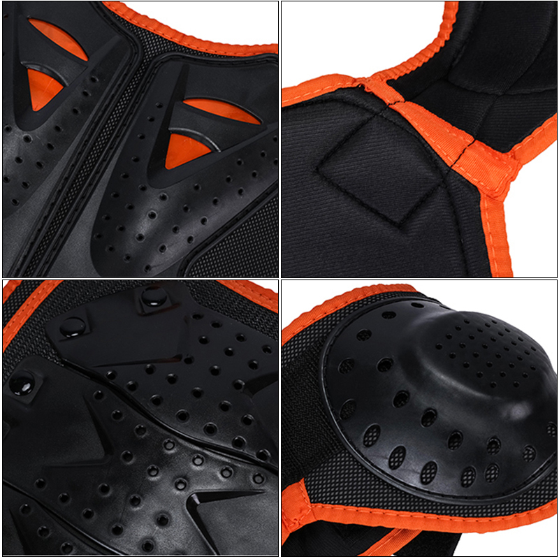Children's Armor Jacket Spine Chest Protection Equipment Motocross Motorcycle Skateboard Jacket Child Armor Child Protection