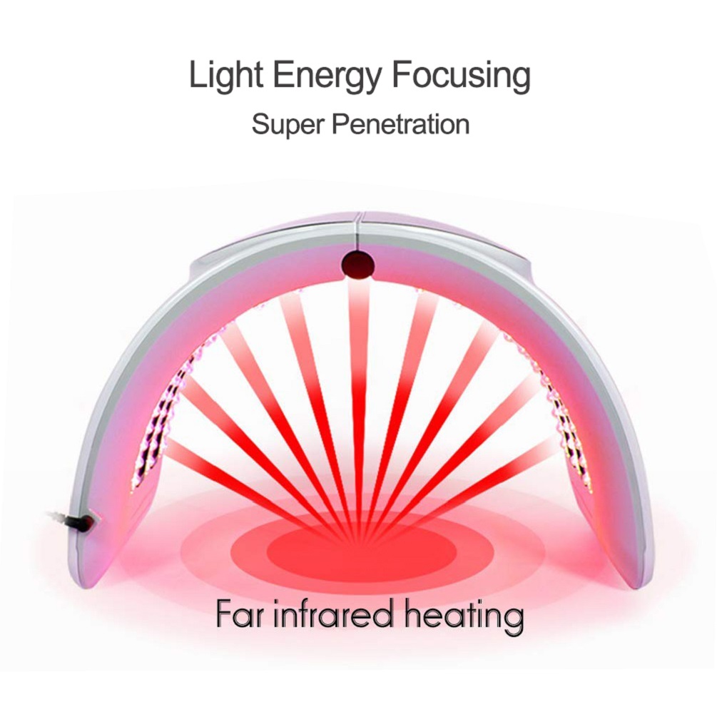 Photon led Light Therapy 4 light Facial Body Beauty SPA PDT Photodynamic equipment PDT MASK infared light