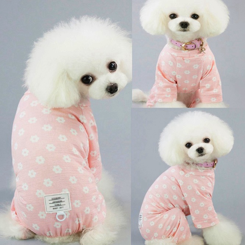 Dog Pajamas Jumpsuit Pet Products Teddy Yorkie Cotton Clothing For Dogs Pet Cat Chihuahua Dog Clothes
Dog Pajamas Jumpsuit Pet Products Teddy Yorkie Cotton Clothing For Dogs Pet Cat Chihuahua Dog Clothes