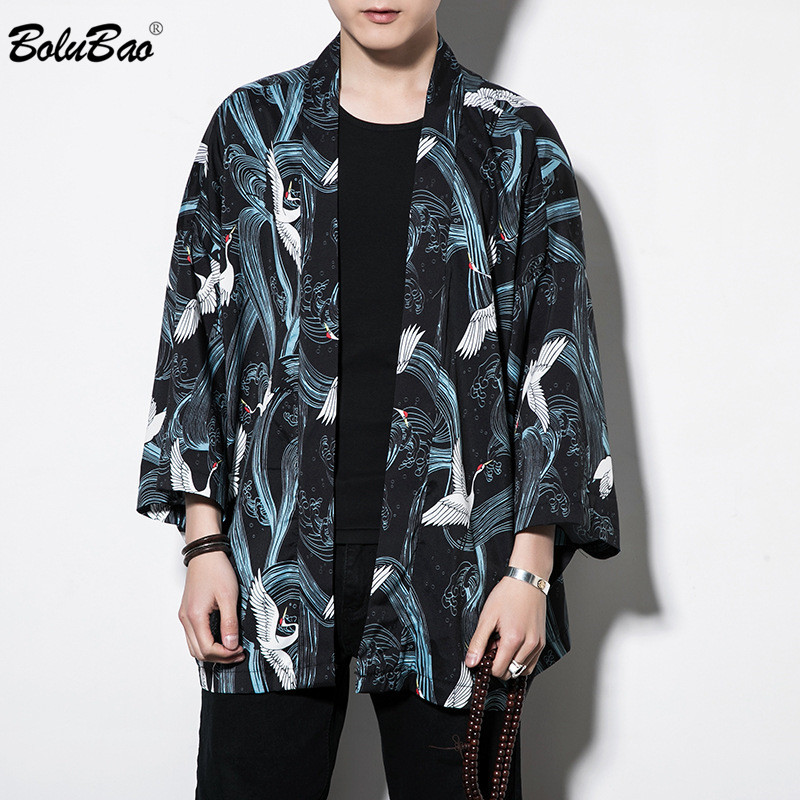 BOLUBAO Trendy Brand Men Print Shirt Summer New Men's Fashion Three Quarter Casual Shirt Comfortable Wild Thin Male, Black white
BOLUBAO Trendy Brand Men Print Shirt Summer New Men's Fashion Three Quarter Casual Shirt Comfortable Wild Thin Male, Black white