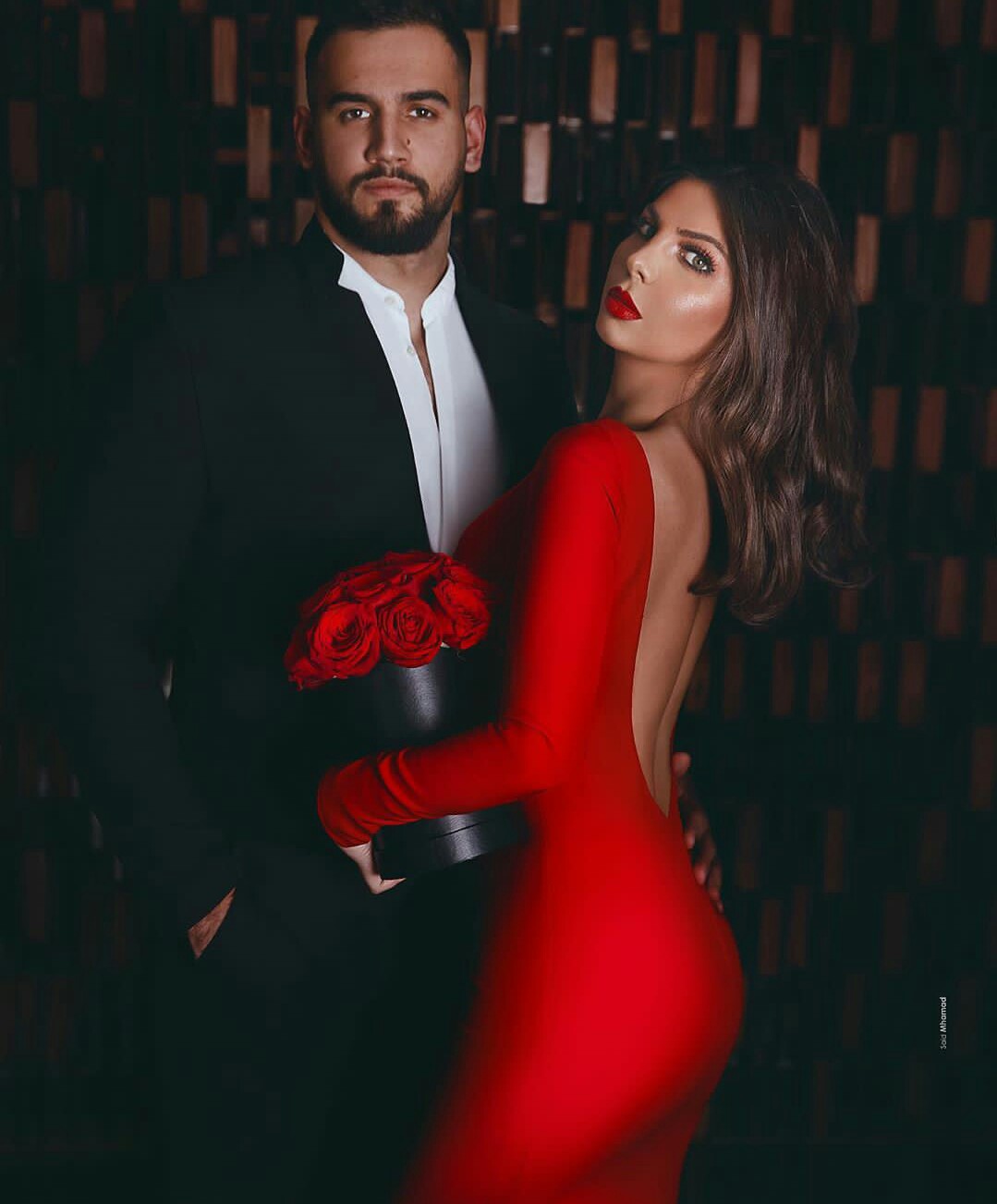 2020 Red Mermaid Wedding Dresses Beteau Sexy Backless Satin Wedding Gown Sweep Train Bridal Gown Vestidos De Novia
