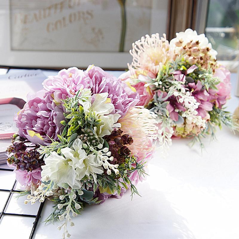 1 Bundle Wedding Combination Bouquet Bride Bridesmaid Holding Flowers Artificial Flowers Household Home Decor Scrapbook, Pink
1 Bundle Wedding Combination Bouquet Bride Bridesmaid Holding Flowers Artificial Flowers Household Home Decor Scrapbook, Pink